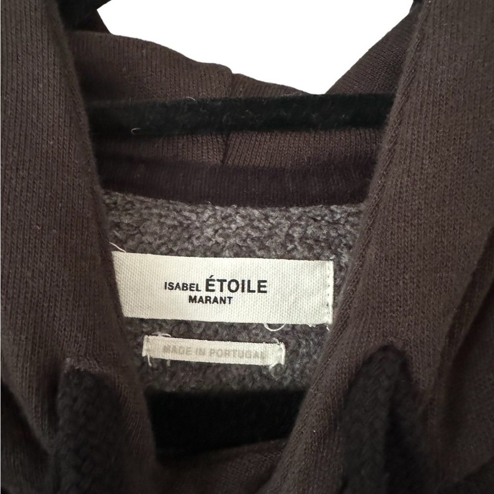 ISABEL MARANT ETOILE LOGO HOODIE SIZE SMALL/ FR 36 - Picture 3 of 7